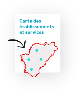 Carte des établissements