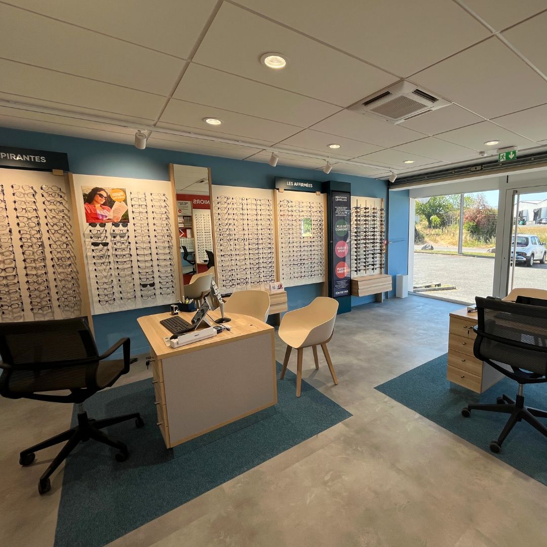 Centre Écouter Voir Confolens rénové optique audition Charente